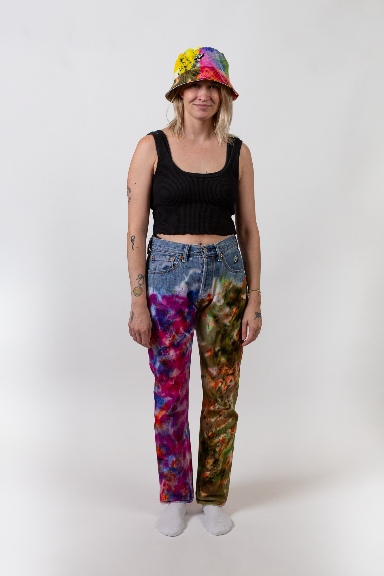 Upcycled Dyed Denim