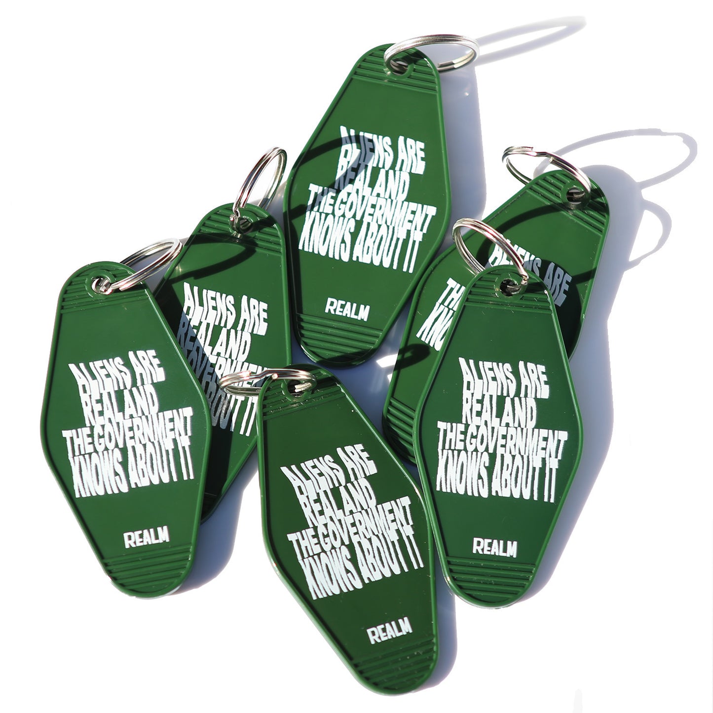 Aliens Are Real Keychain