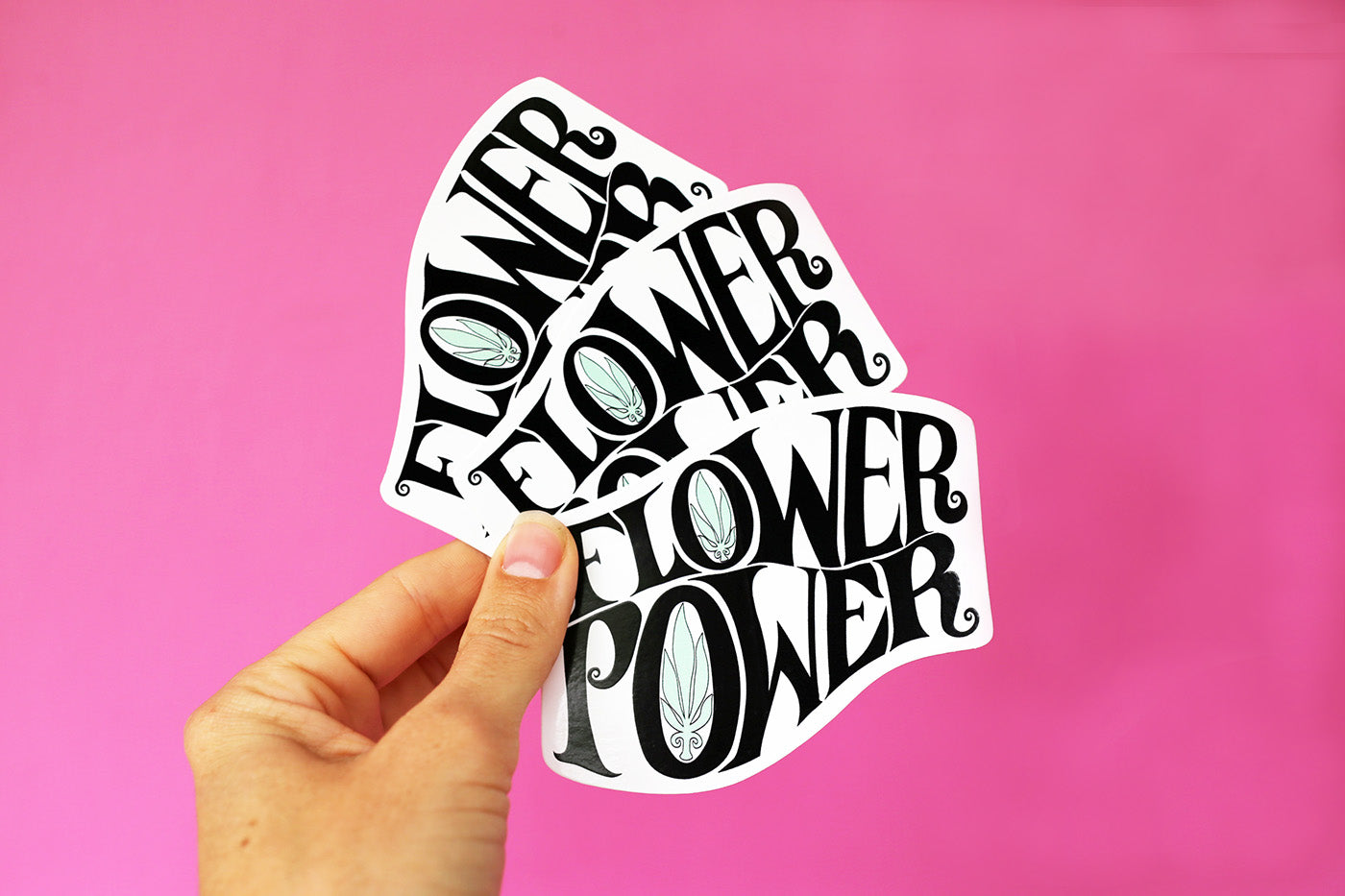 Flower Power Sticker