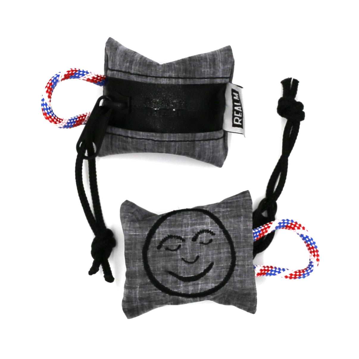 Smiley Face No Waste Keychain