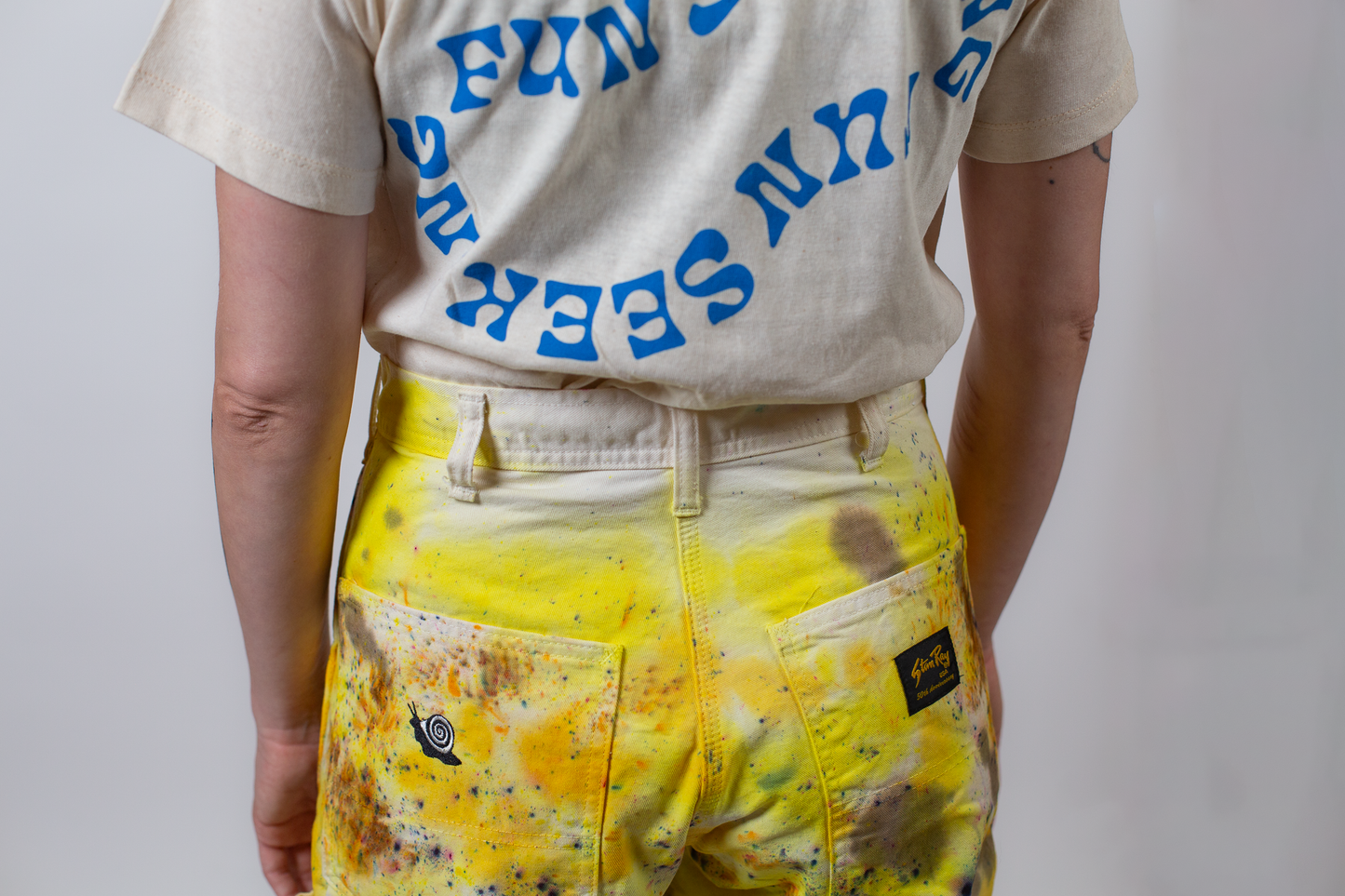 Dyed Stan Ray Double Knee Painter Pants PREORDER