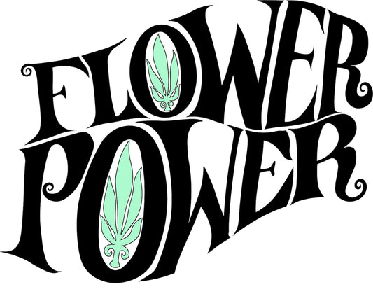 Flower Power Sticker