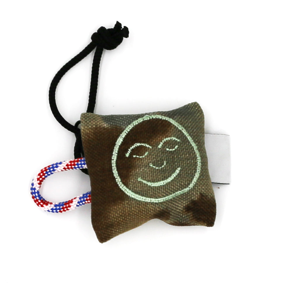 Smiley Face No Waste Keychain